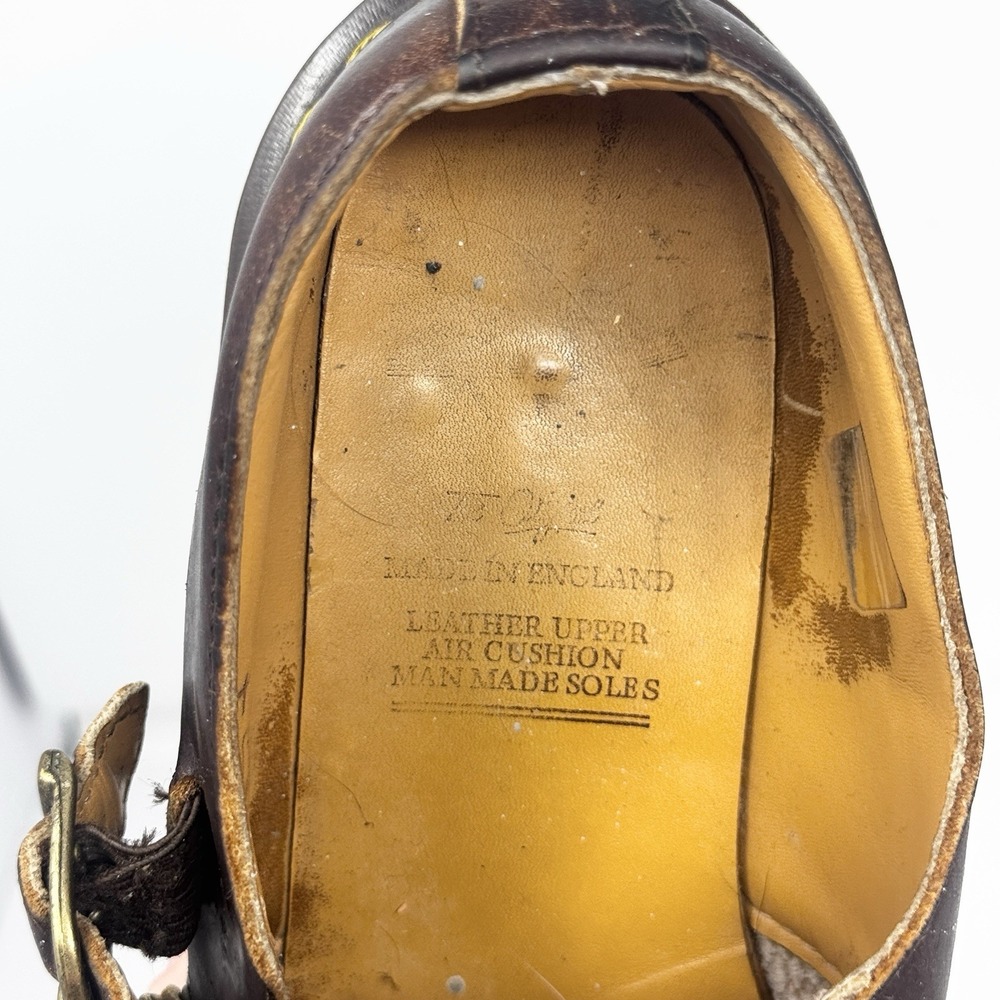 Dr. Martens Brown Leather Mary Janes - Picture 7 of 16